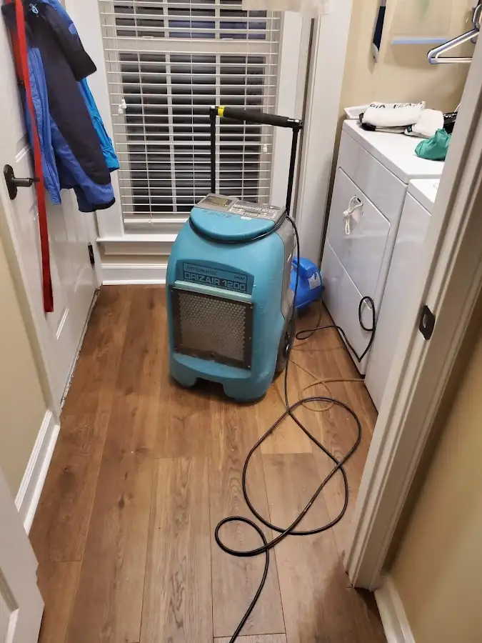 Commercial dehumidifier deployed for Crawl Space Restoration in Nazareth