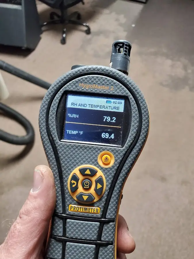 Moisture meter humidity assessment for Fire & Smoke Damage Restoration in Nazareth